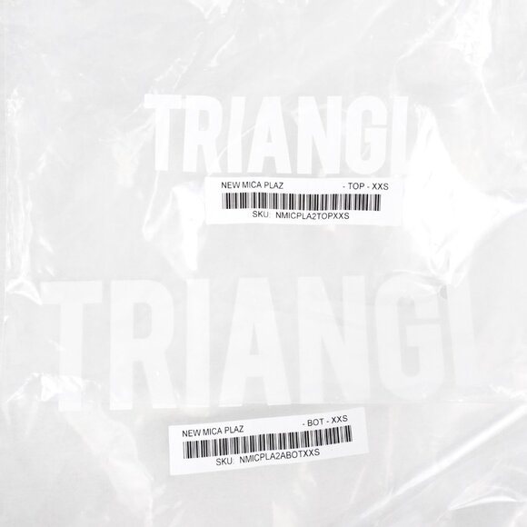 Triangl Pink Plaz Velvet Crop Bikini Top & Bottom Set in Size XXS - NWT - Picture 12 of 12